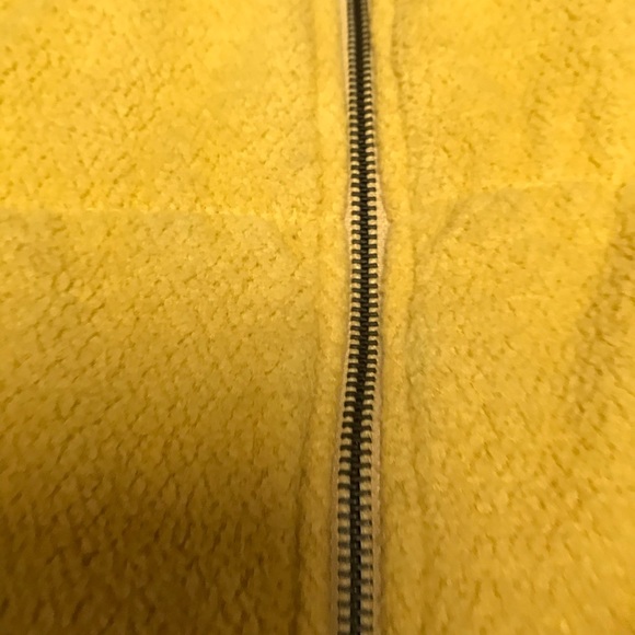 Yellow Fleece jacket - Picture 8 of 8